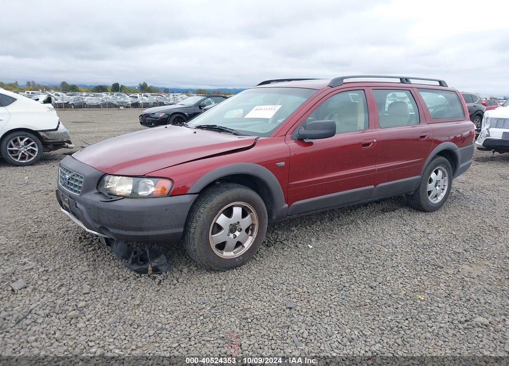 2002 VOLVO V70 XC VIN: YV1SZ58D821080366
