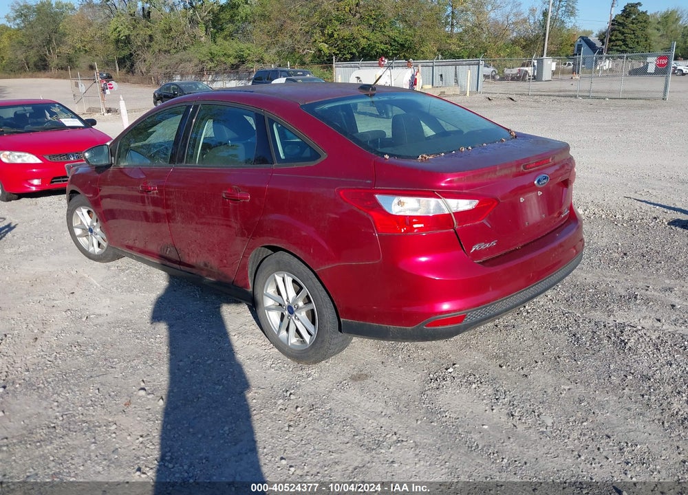 2013 FORD FOCUS SE VIN: 1FADP3F25DL209106