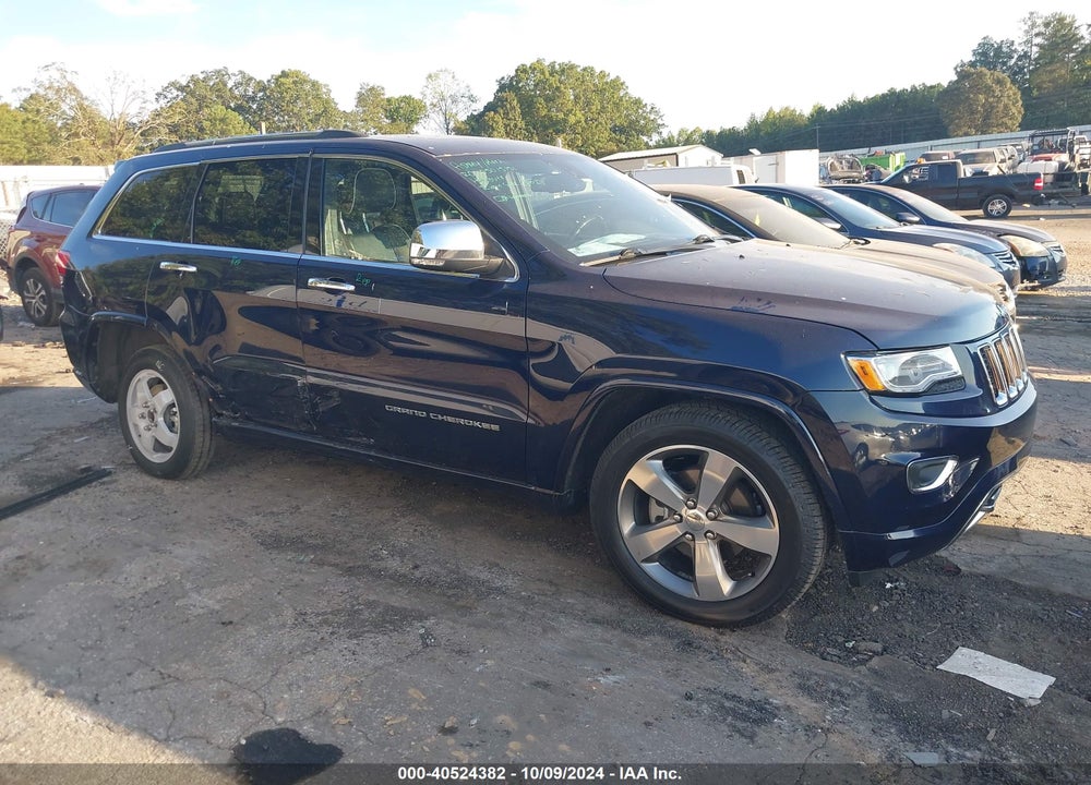 2016 JEEP GRAND CHEROKEE OVERLAND VIN: 1C4RJECG0GC336363
