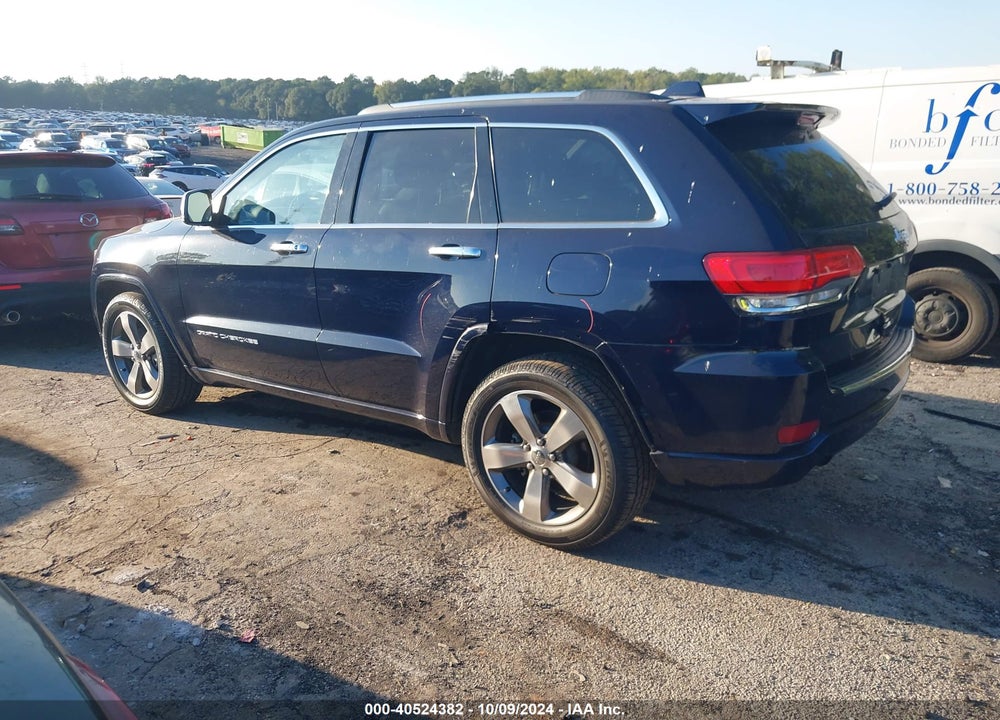 2016 JEEP GRAND CHEROKEE OVERLAND VIN: 1C4RJECG0GC336363