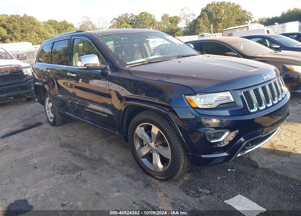 2016 JEEP GRAND CHEROKEE OVERLAND VIN: 1C4RJECG0GC336363