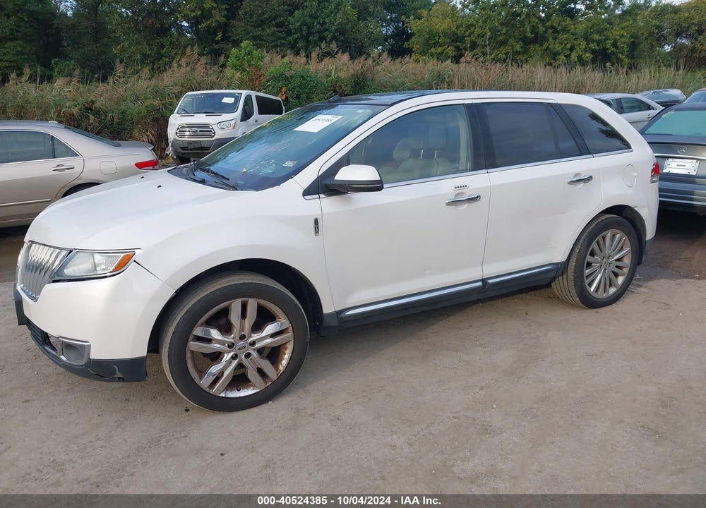 2013 LINCOLN MKX VIN: 2LMDJ8JK0DBL16256