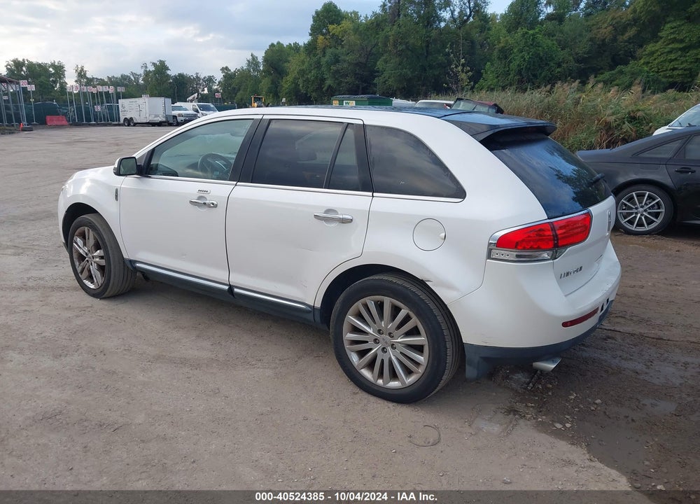 2013 LINCOLN MKX VIN: 2LMDJ8JK0DBL16256