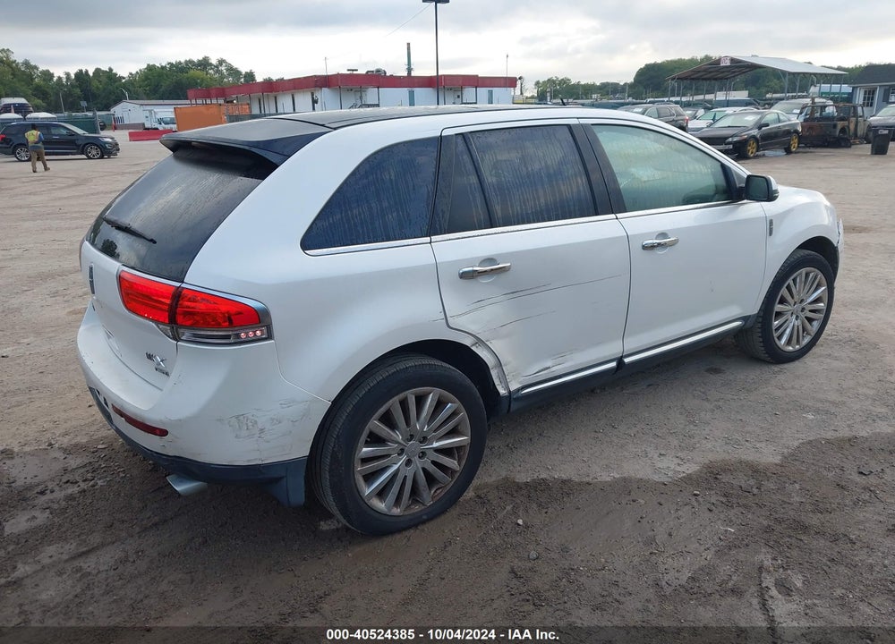 2013 LINCOLN MKX VIN: 2LMDJ8JK0DBL16256