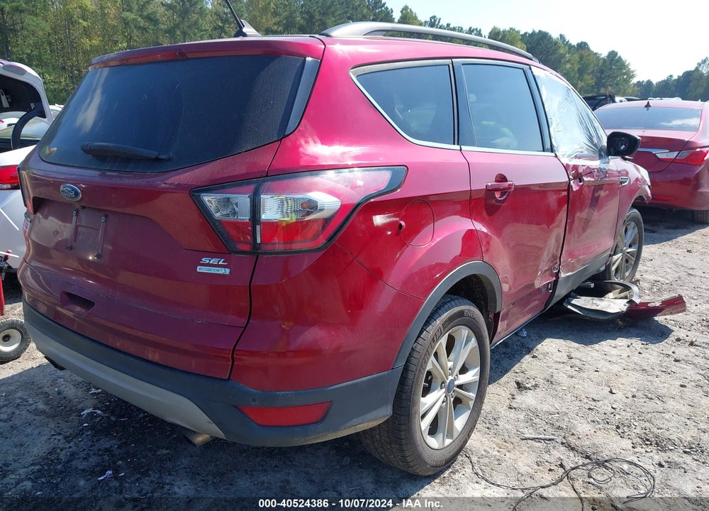 2018 FORD ESCAPE SEL VIN: 1FMCU0HD6JUA68916