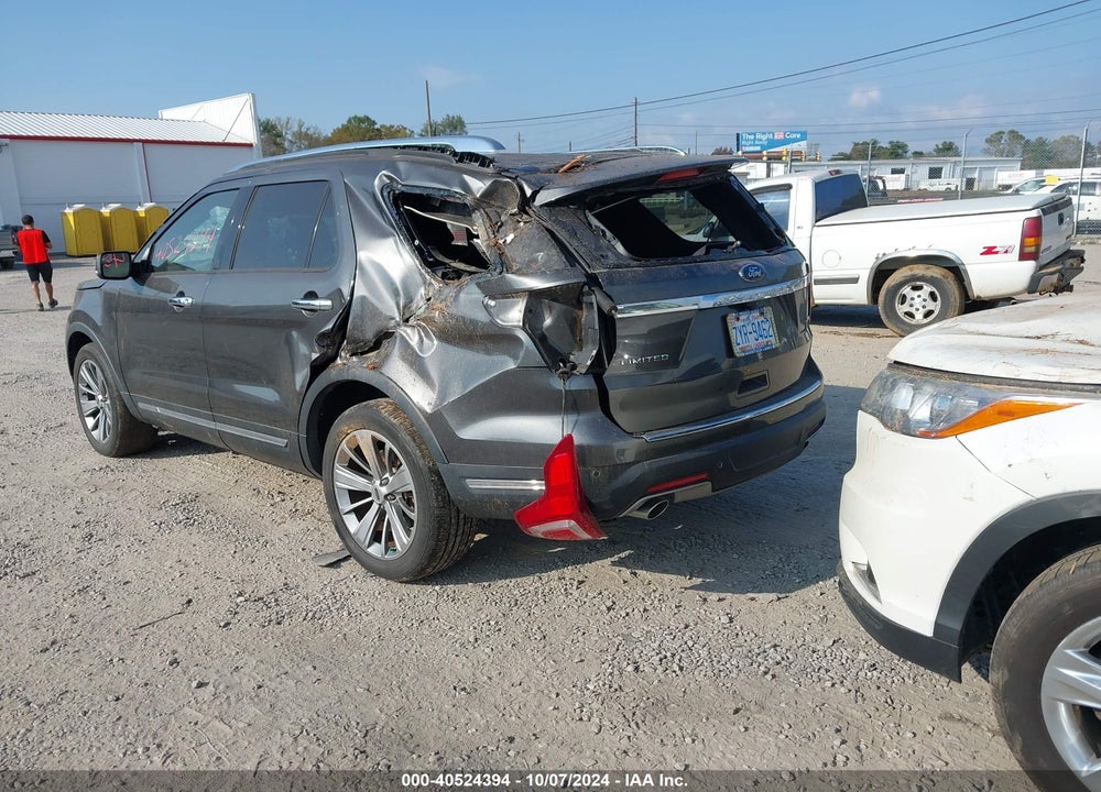 2018 FORD EXPLORER LIMITED VIN: 1FM5K8F81JGA70882