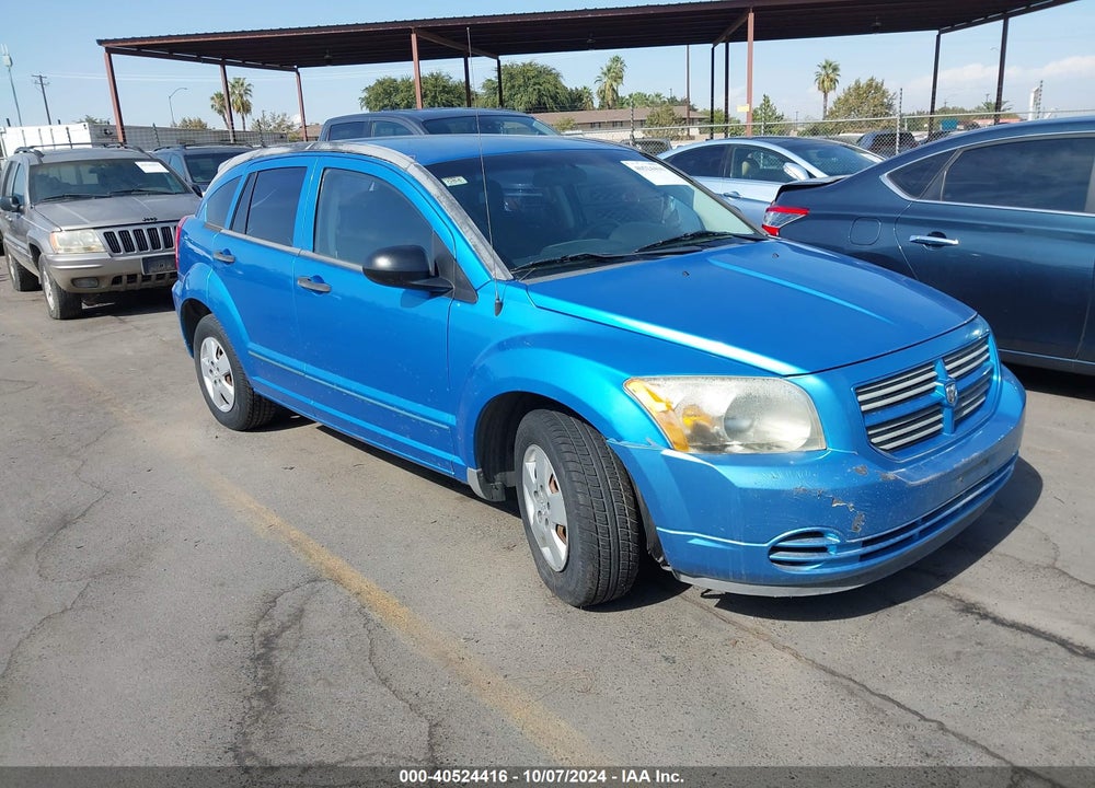 2008 DODGE CALIBER SE VIN: 1B3HB28B58D678411