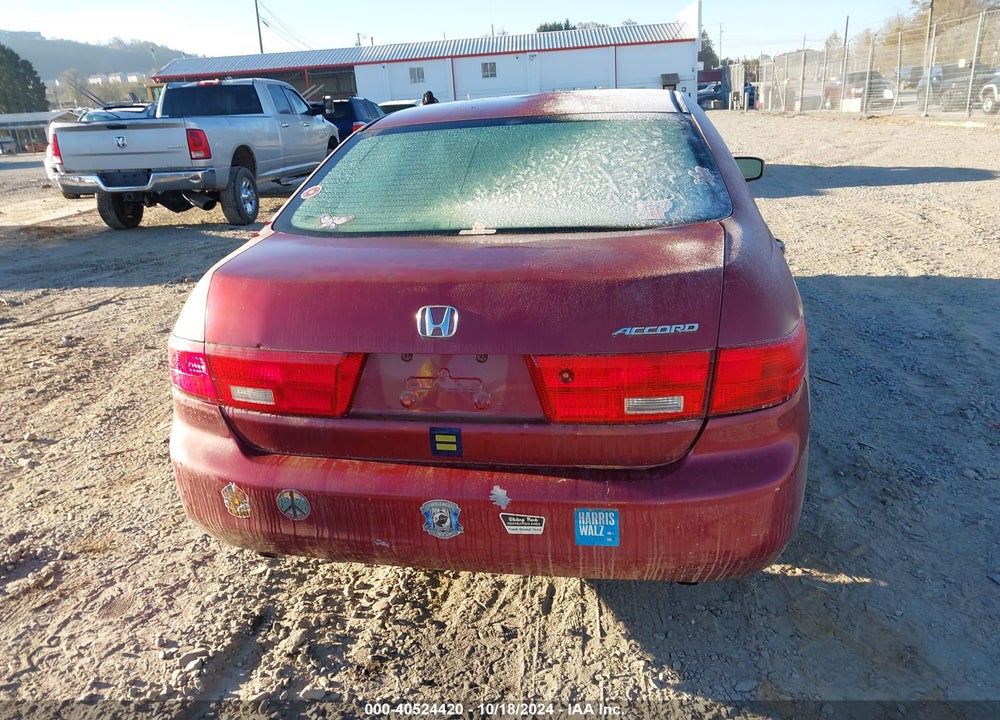 2005 HONDA ACCORD 3.0 LX VIN: 1HGCM66385A067308