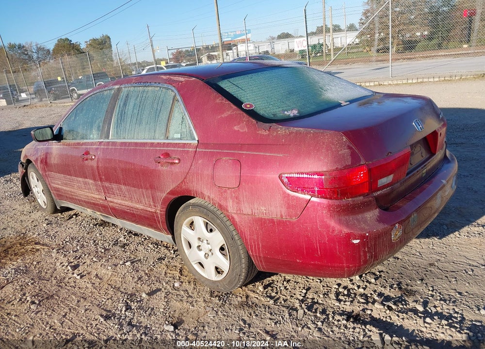 2005 HONDA ACCORD 3.0 LX VIN: 1HGCM66385A067308
