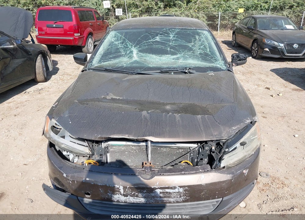 2012 VOLKSWAGEN JETTA 2.0L S VIN: 3VW2K7AJ2CM304660