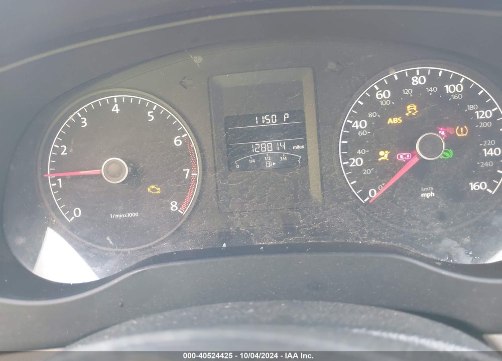 2012 VOLKSWAGEN JETTA 2.0L S VIN: 3VW2K7AJ2CM304660