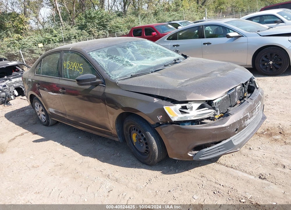 2012 VOLKSWAGEN JETTA 2.0L S VIN: 3VW2K7AJ2CM304660
