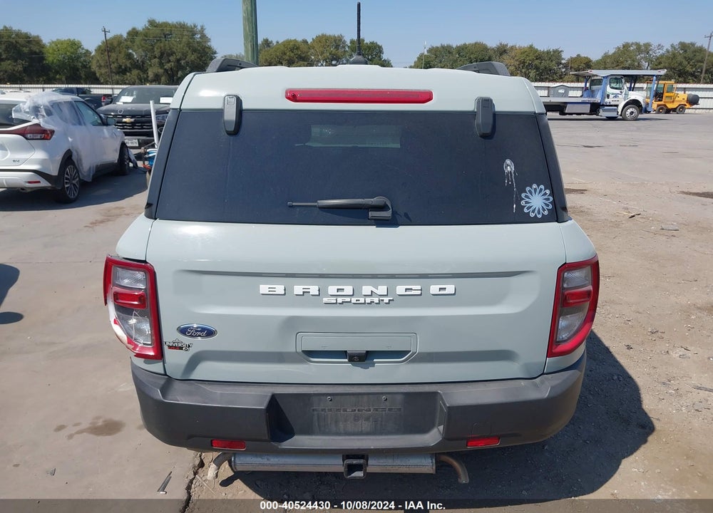 2021 FORD BRONCO SPORT BIG BEND VIN: 3FMCR9B62MRA78841