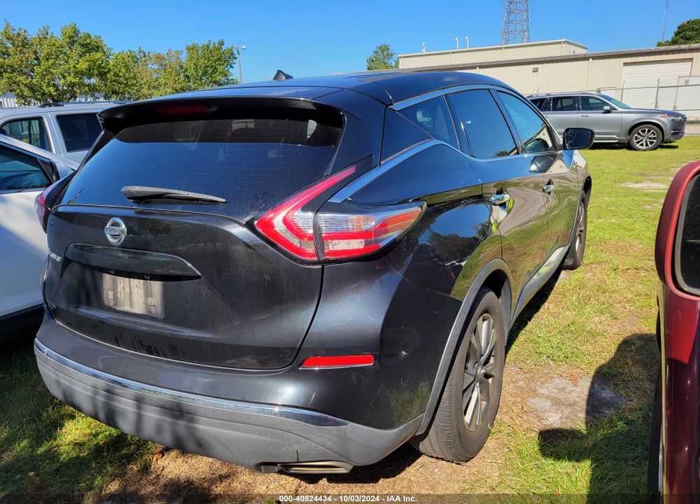 2016 NISSAN MURANO VIN: 5N1AZ2MG2GN101496