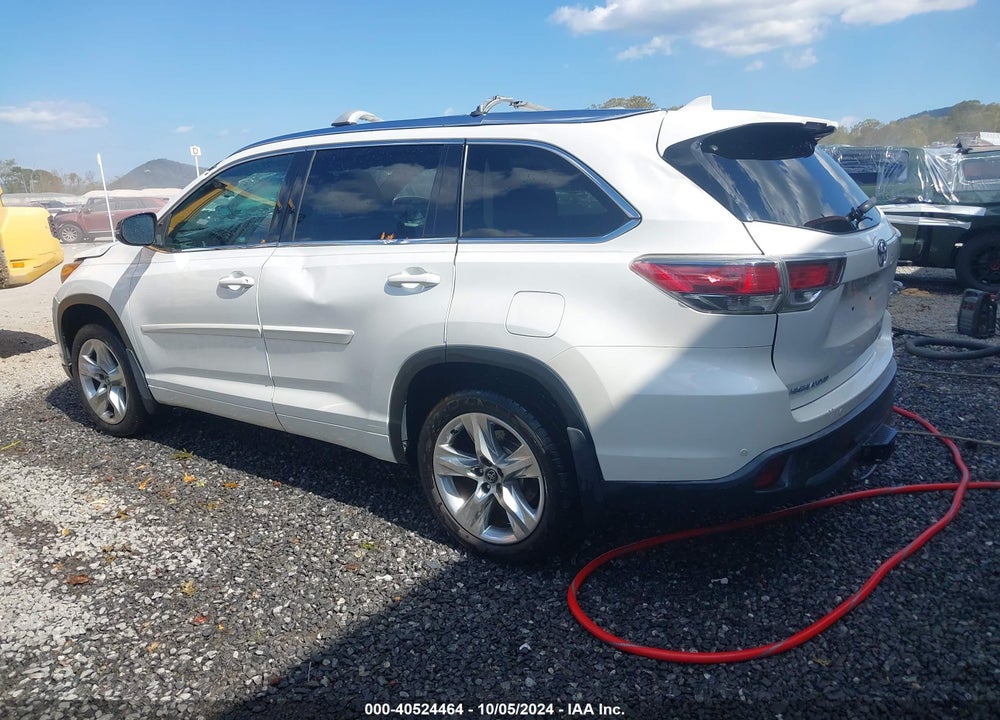 2016 TOYOTA HIGHLANDER LIMITED V6 VIN: 5TDDKRFH2GS292299