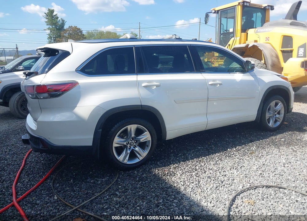 2016 TOYOTA HIGHLANDER LIMITED V6 VIN: 5TDDKRFH2GS292299