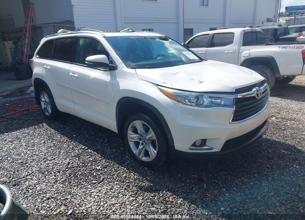 2016 TOYOTA HIGHLANDER LIMITED V6 VIN: 5TDDKRFH2GS292299
