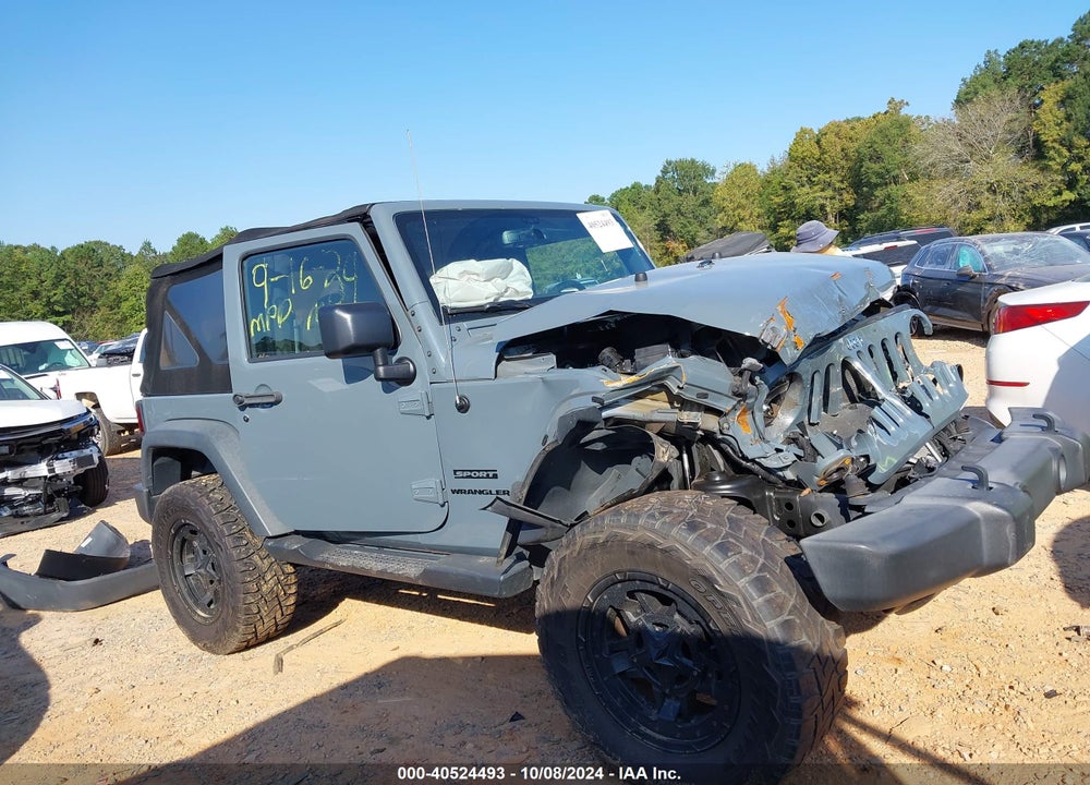 2015 JEEP WRANGLER / VIN: 1C4AJWAGXFL689553