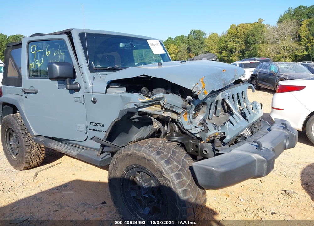 2015 JEEP WRANGLER / VIN: 1C4AJWAGXFL689553