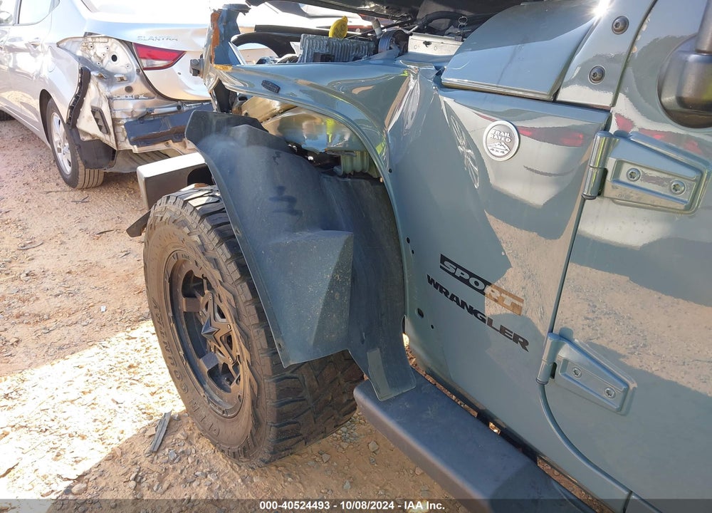 2015 JEEP WRANGLER / VIN: 1C4AJWAGXFL689553