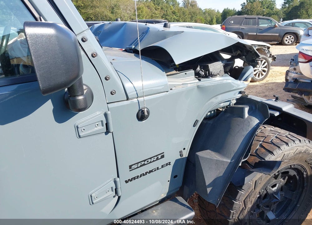 2015 JEEP WRANGLER / VIN: 1C4AJWAGXFL689553