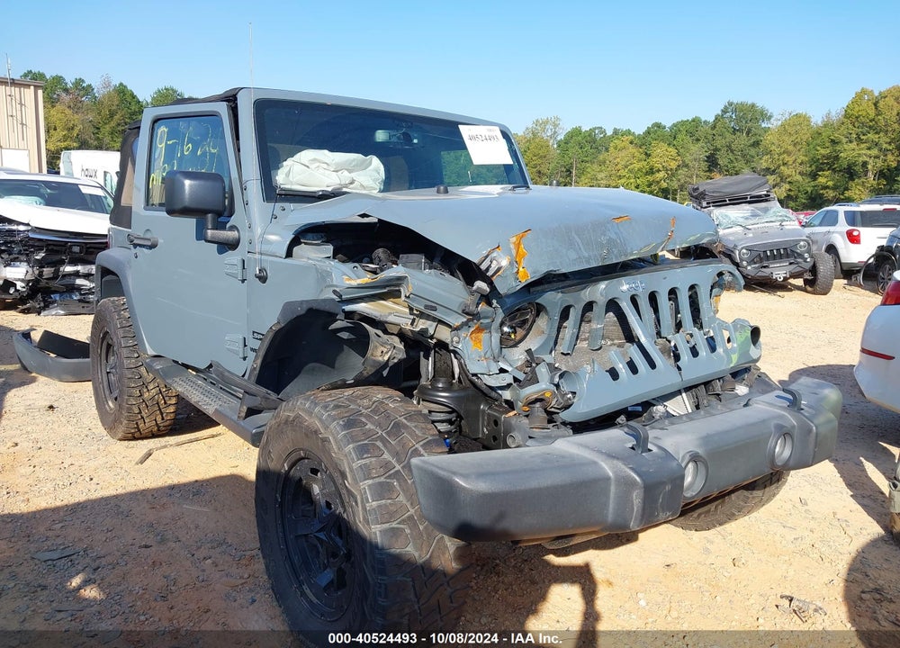2015 JEEP WRANGLER / VIN: 1C4AJWAGXFL689553