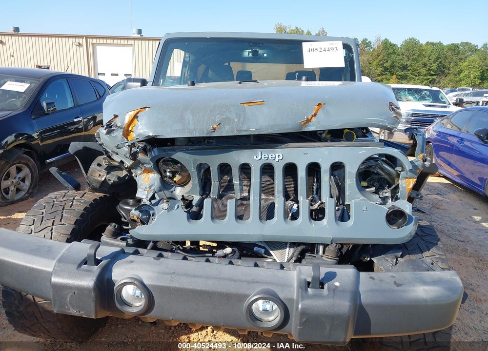 2015 JEEP WRANGLER / VIN: 1C4AJWAGXFL689553