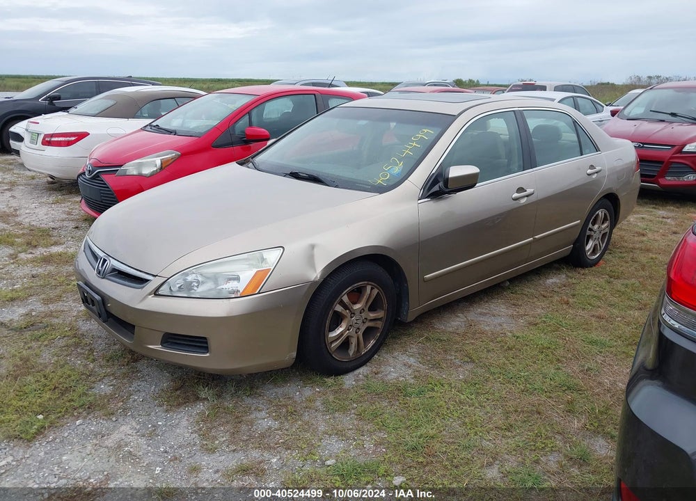 2007 HONDA ACCORD 2.4 EX VIN: 1HGCM56737A011664