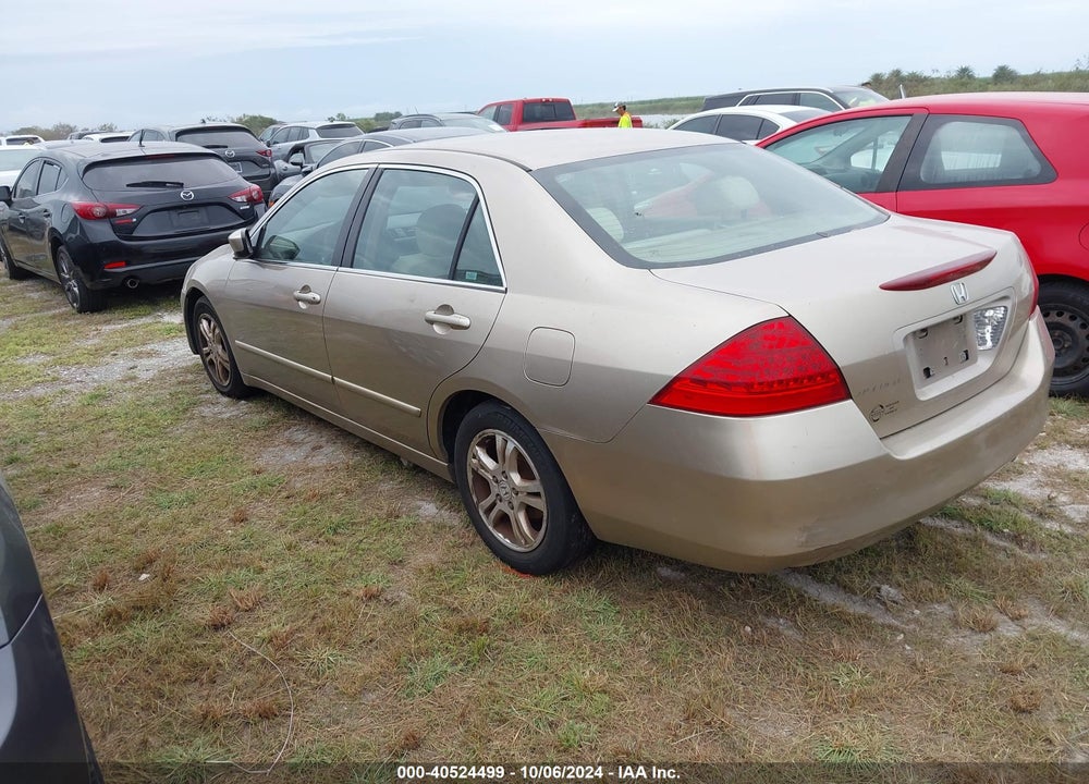 2007 HONDA ACCORD 2.4 EX VIN: 1HGCM56737A011664