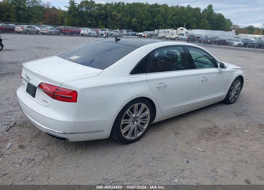 2015 AUDI A8 L 3.0T VIN: WAU3GAFD5FN011626
