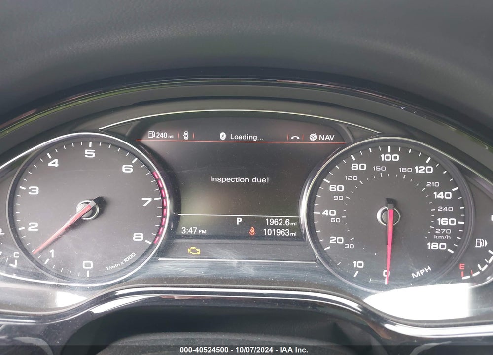 2015 AUDI A8 L 3.0T VIN: WAU3GAFD5FN011626
