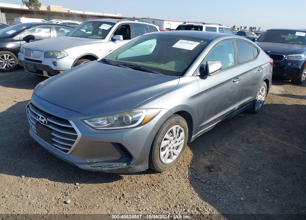 2017 HYUNDAI ELANTRA SE VIN: KMHD74LF1HU089470