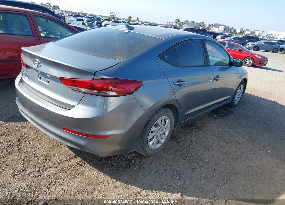 2017 HYUNDAI ELANTRA SE VIN: KMHD74LF1HU089470