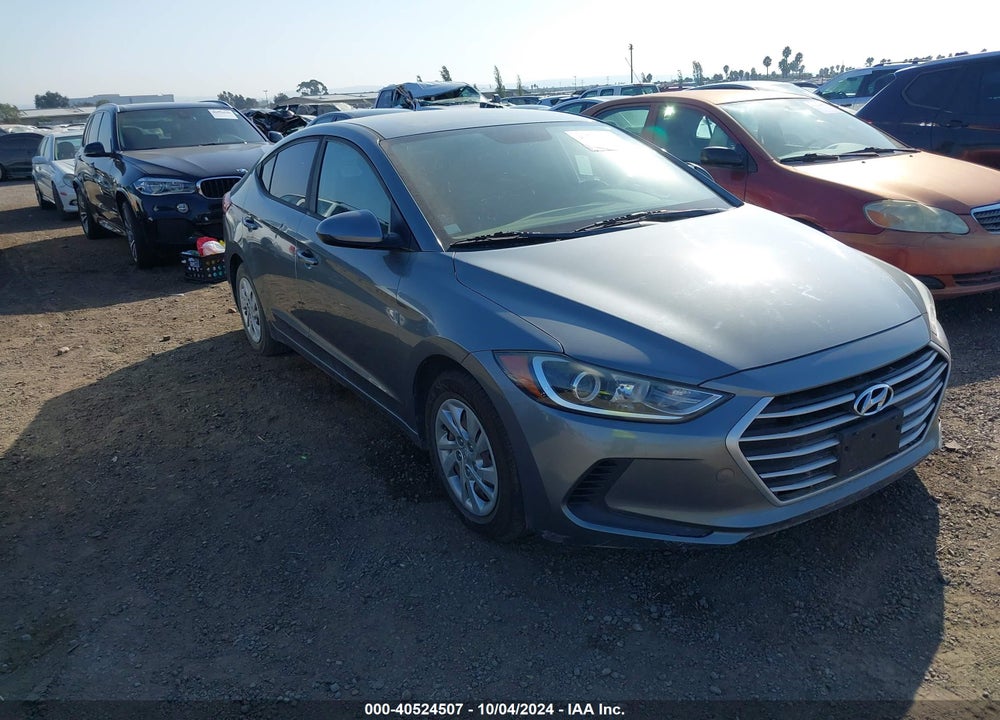 2017 HYUNDAI ELANTRA SE VIN: KMHD74LF1HU089470