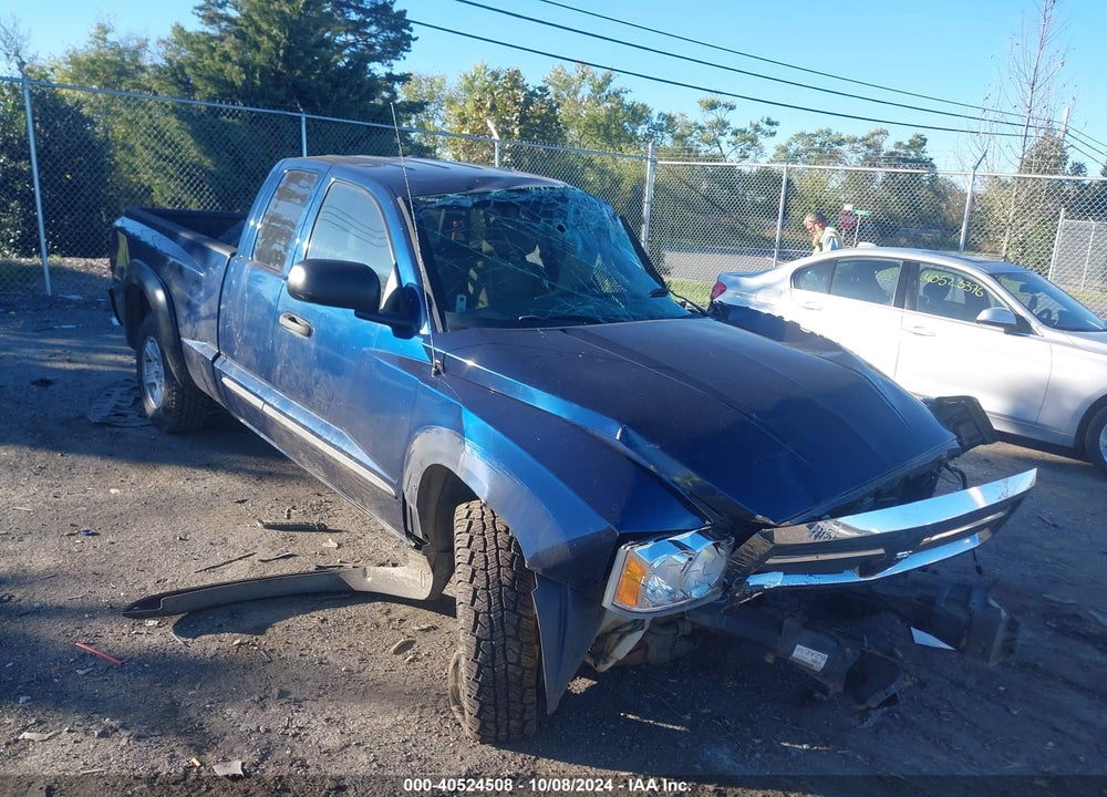 2007 DODGE DAKOTA SLT VIN: 1D7HW42K67S138329