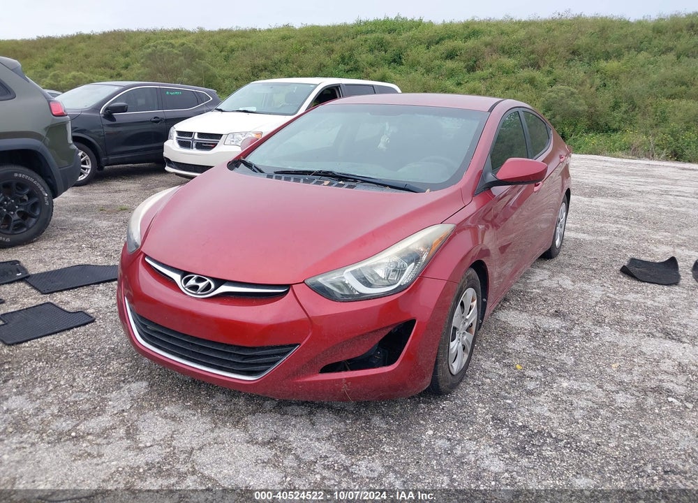 2016 HYUNDAI ELANTRA SE VIN: 5NPDH4AE2GH768278