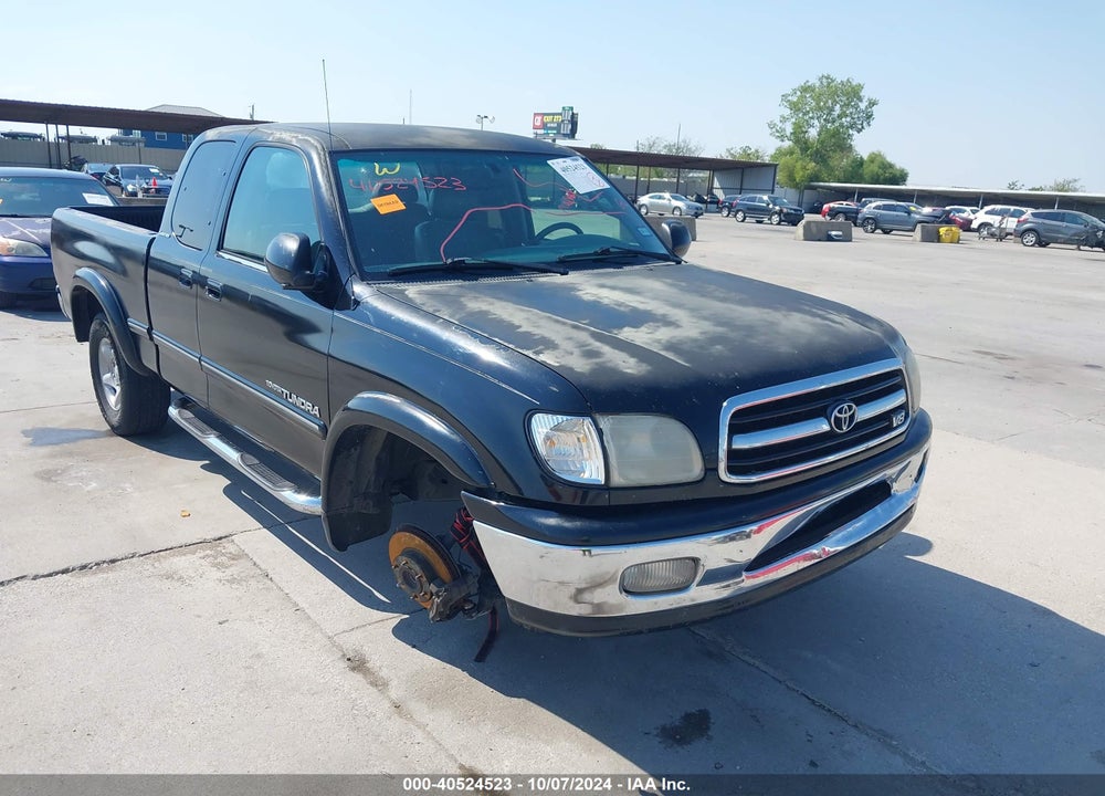 2000 TOYOTA TUNDRA LTD V8 VIN: 5TBRT3814YS078277
