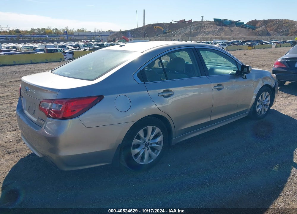 2015 SUBARU LEGACY 2.5I PREMIUM VIN: 4S3BNAD68F3011365