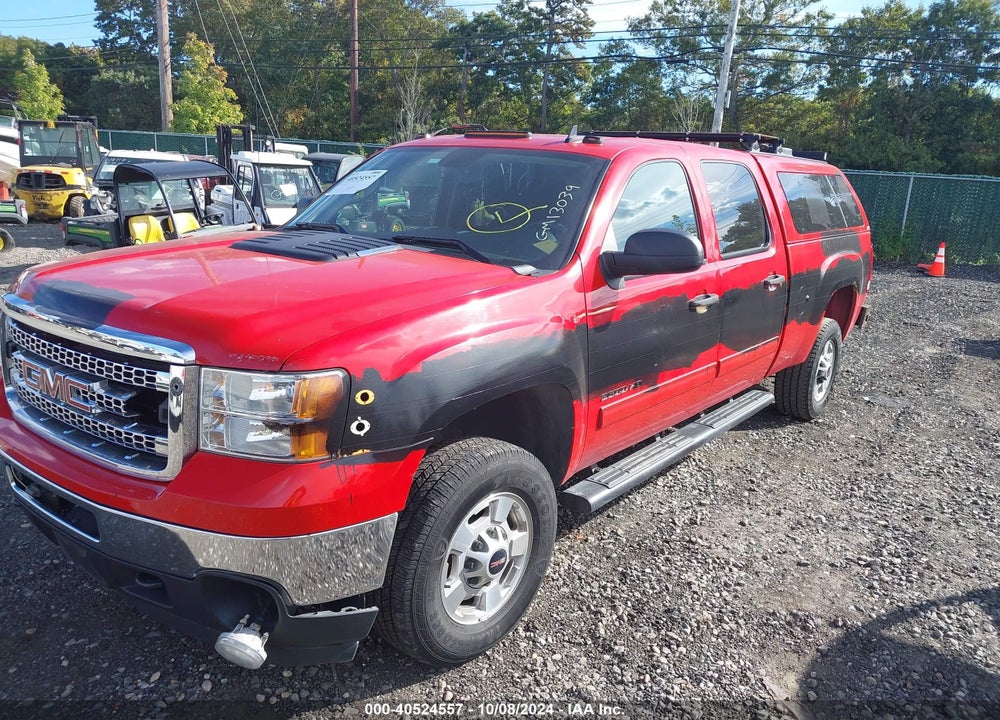 2013 GMC SIERRA 2500HD SLE VIN: 1GT120E88DF223189