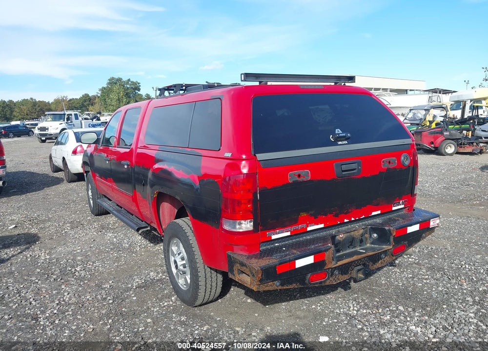 2013 GMC SIERRA 2500HD SLE VIN: 1GT120E88DF223189