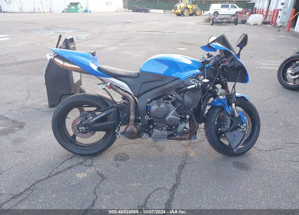 2008 HONDA CBR600 RR VIN: JH2PC40038M101946