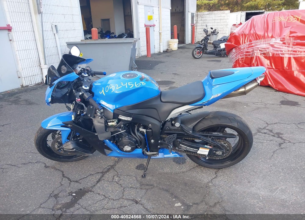 2008 HONDA CBR600 RR VIN: JH2PC40038M101946