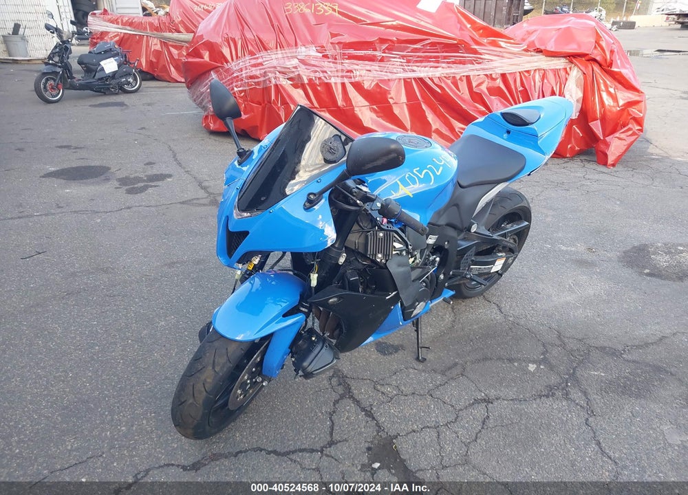 2008 HONDA CBR600 RR VIN: JH2PC40038M101946