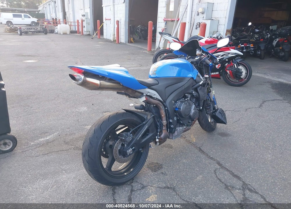 2008 HONDA CBR600 RR VIN: JH2PC40038M101946