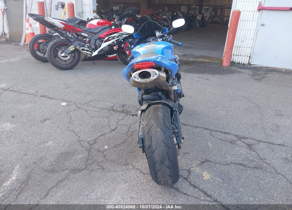 2008 HONDA CBR600 RR VIN: JH2PC40038M101946
