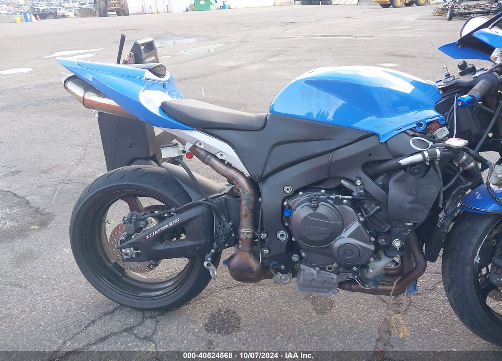 2008 HONDA CBR600 RR VIN: JH2PC40038M101946