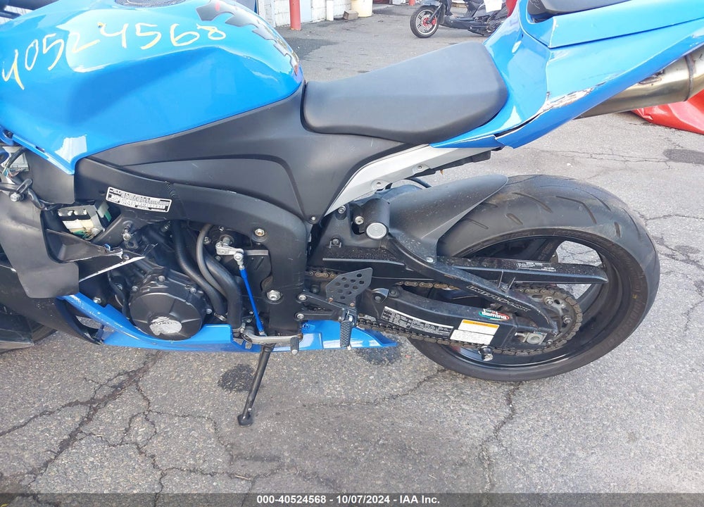 2008 HONDA CBR600 RR VIN: JH2PC40038M101946