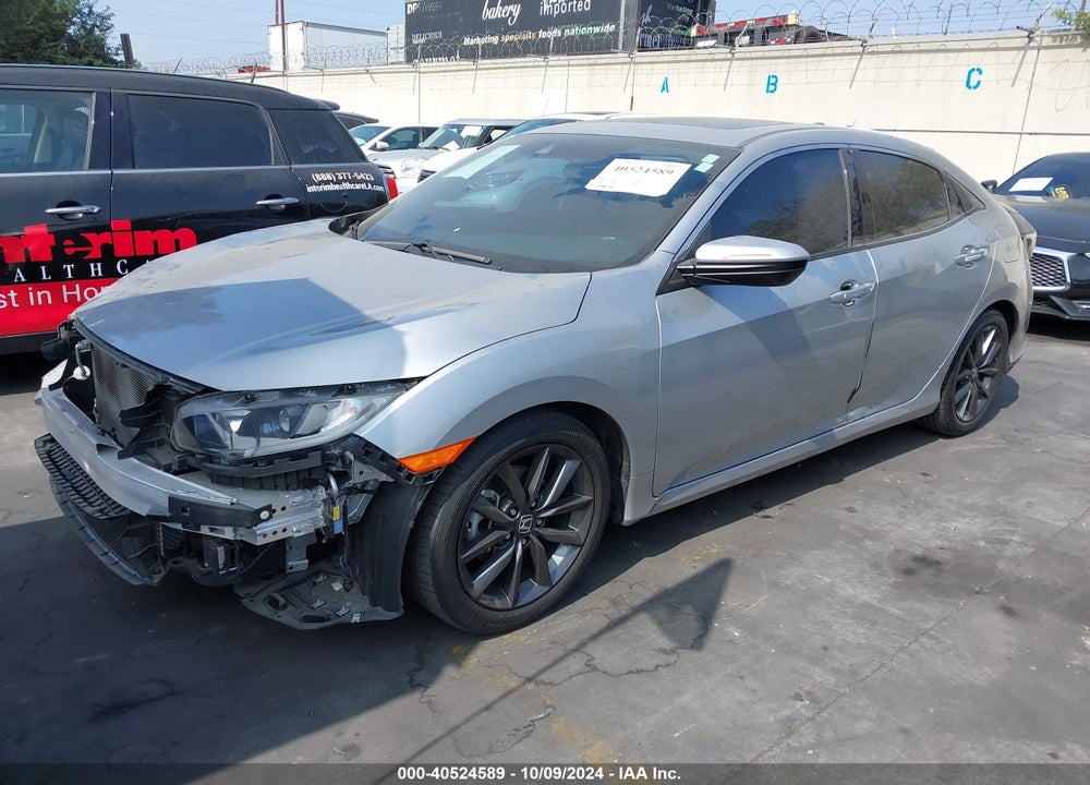2021 HONDA CIVIC EX VIN: SHHFK7H68MU403588