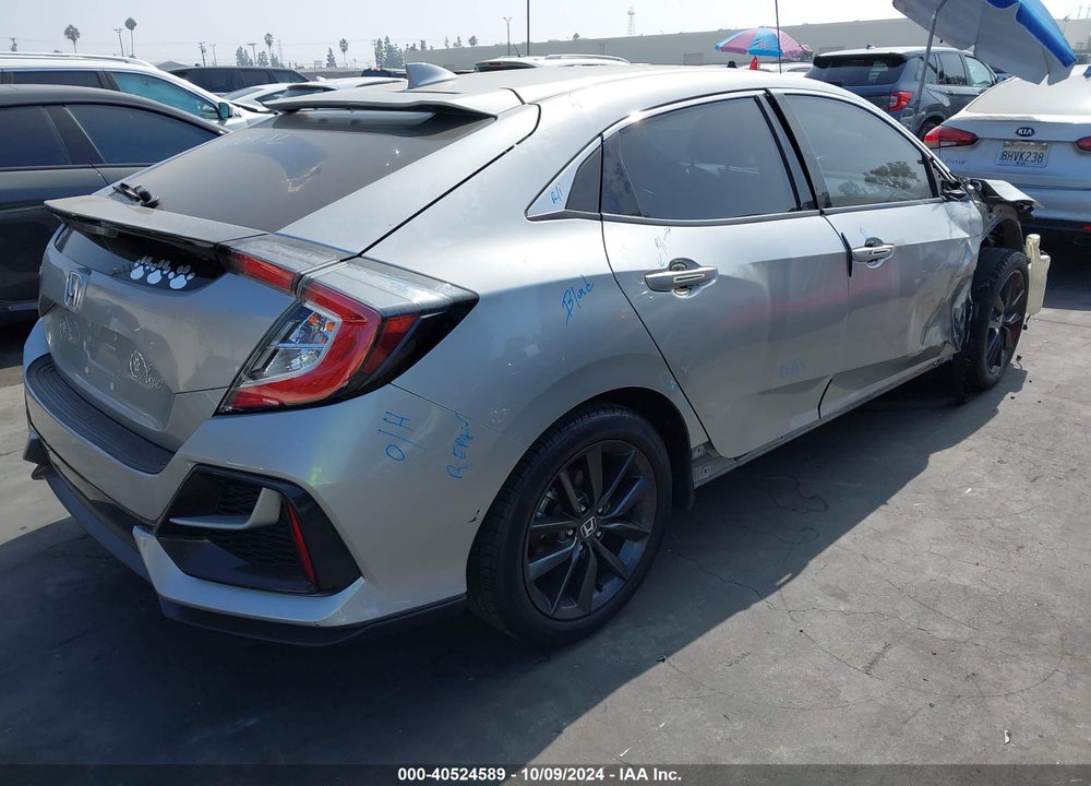 2021 HONDA CIVIC EX VIN: SHHFK7H68MU403588