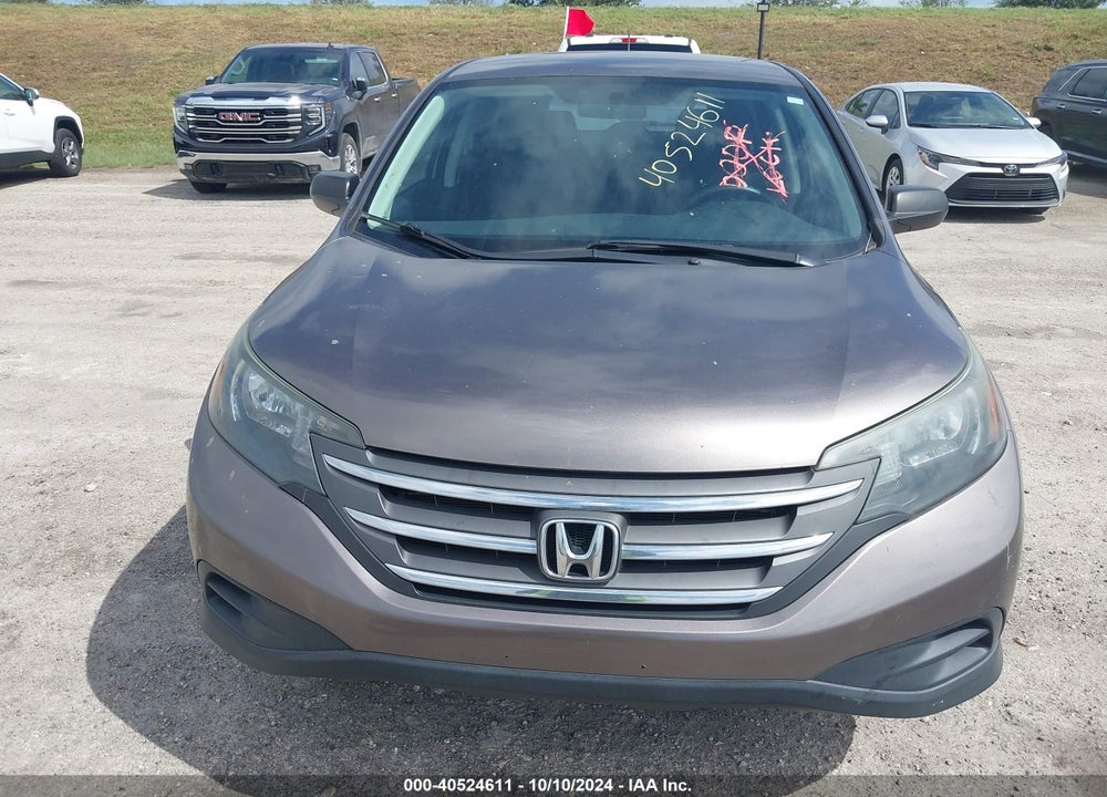 2012 HONDA CR-V LX VIN: 5J6RM3H38CL016309